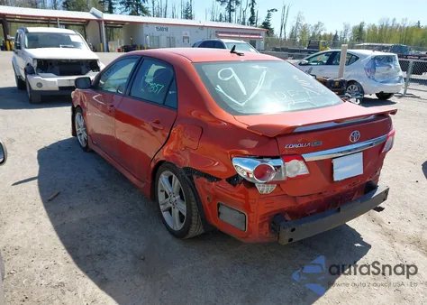 2013 Toyota Corolla S Special Edition from USA, damaged, VIN 2T1BU4EE5DC088760